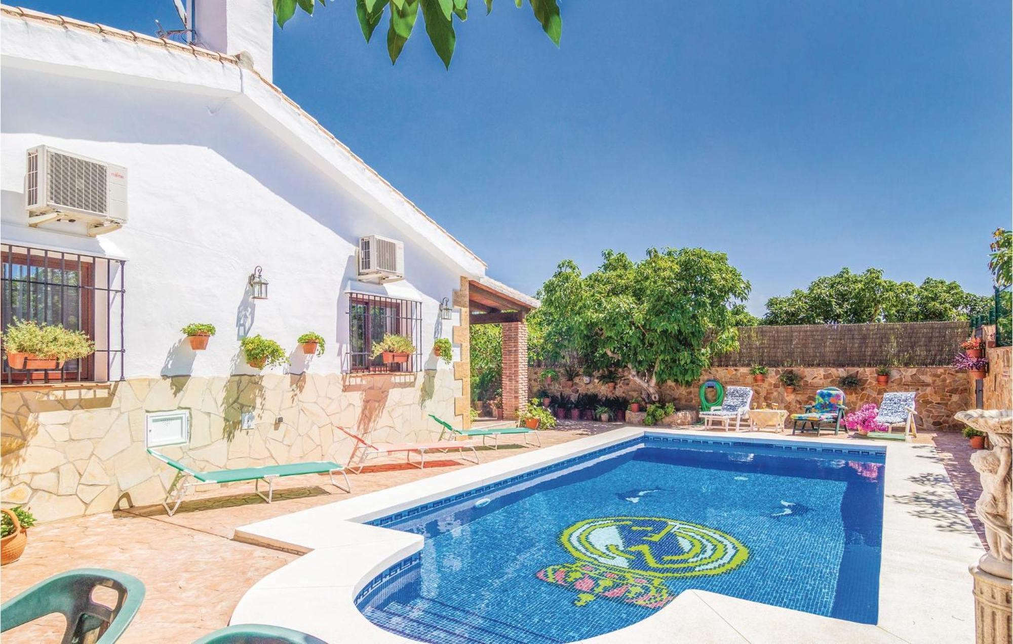 Awesome Home In Mijas With House A Mountain View Exterior photo